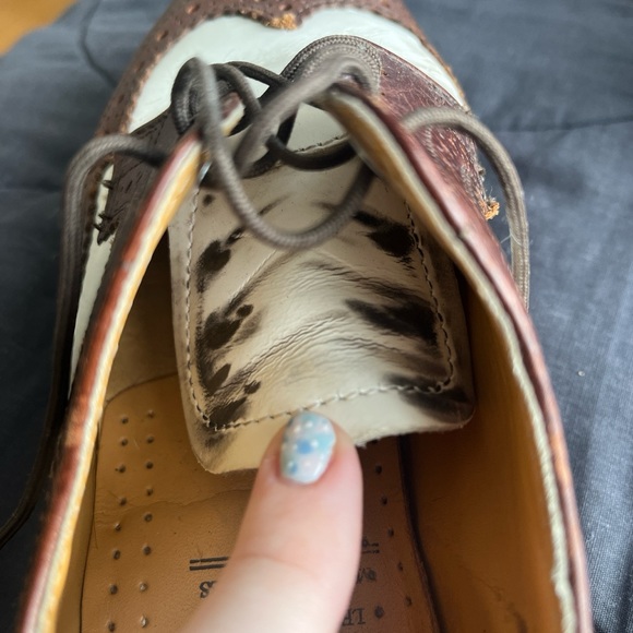 dr martens brown brogues, uk 4, us womens 6, - Picture 6 of 7